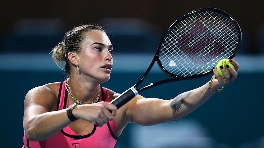 Sabalenka Storms Into Miami Quarters as Gauff Battles Through
