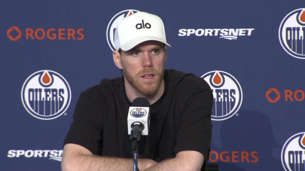 Connor McDavid Questions Begin Again in Edmonton