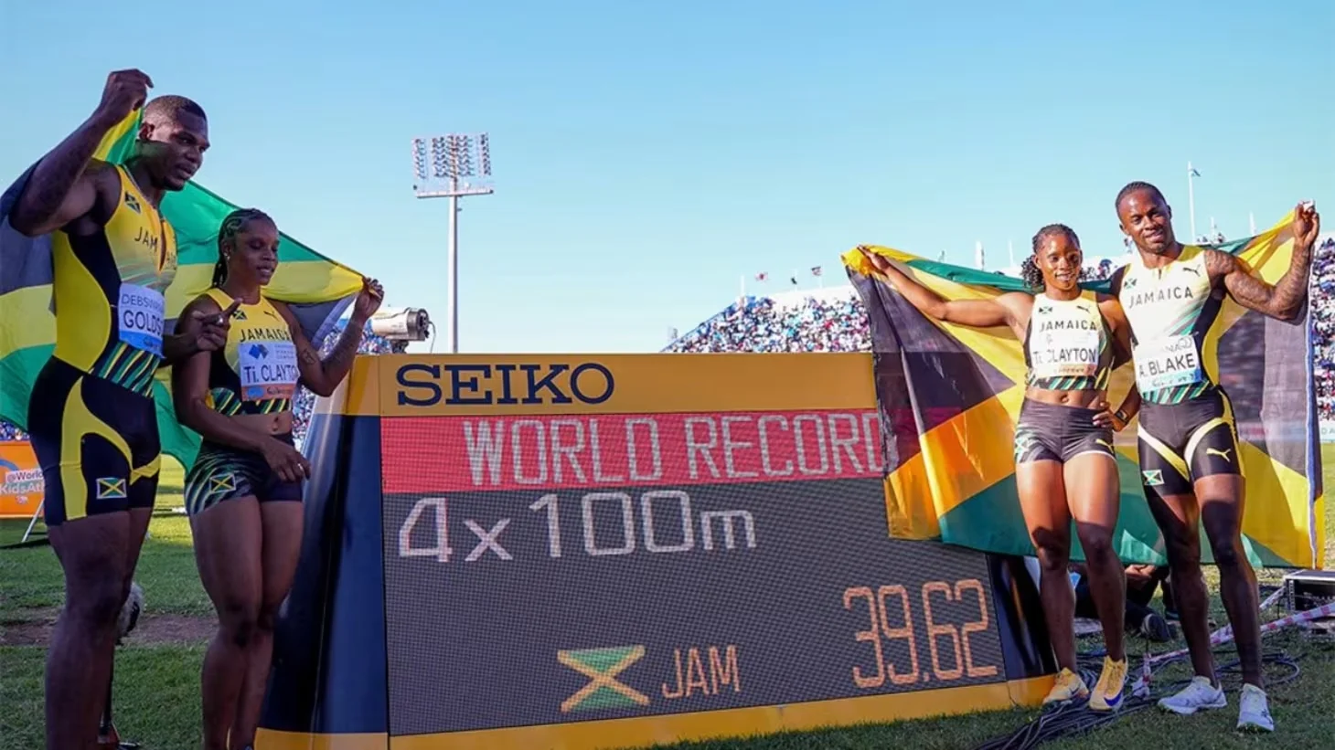 Jamaica Rewrites History As Relay Revolution Takes Over