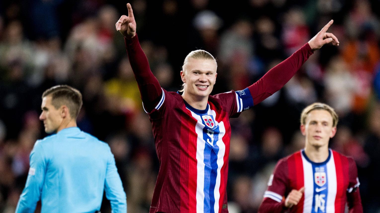 Haaland Announces World Cup Arrival as Norway Trashed Iraq