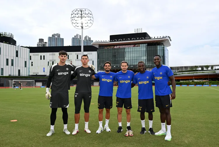 Chelsea Squad Swells to 35 as Neto, Welbeck and Mudryk Join Hong Kong Tour Ahead of Juventus Clash