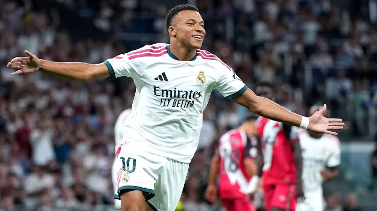 LaLiga: Mbappé Stars as Real Madrid Thrash Rayo Vallecano, Espanyol Claim Victory