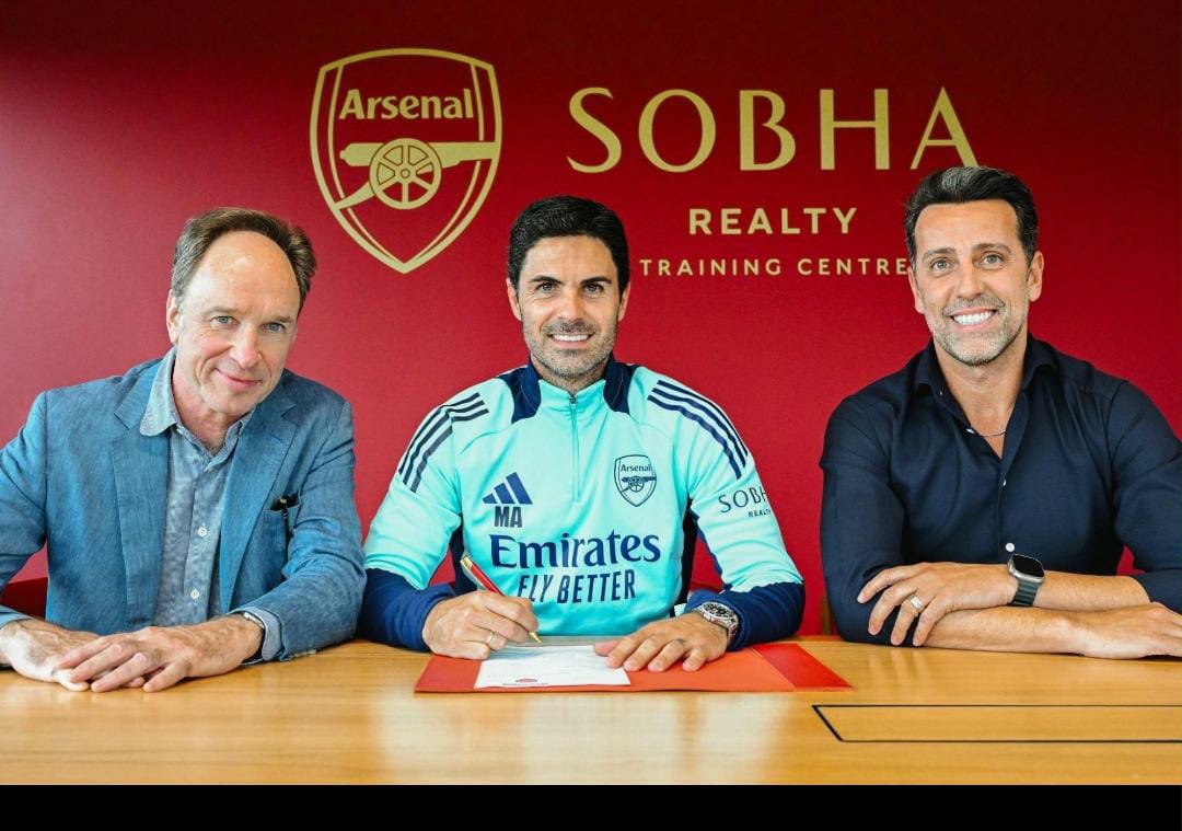 Arteta stays! Arsenal Tie Title-Winning Boss Down Until 2030