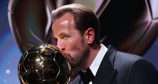 Harry Kane Wins 2026 Ballon D’Or, Ends England’s 25-Year Wait